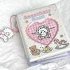 Двустороннее хранилище 3-дюймовый мини-переплет Kpop альбом милый Микко имя карточка книга фотоальбом с 20/18 карманами маленький буклет карт