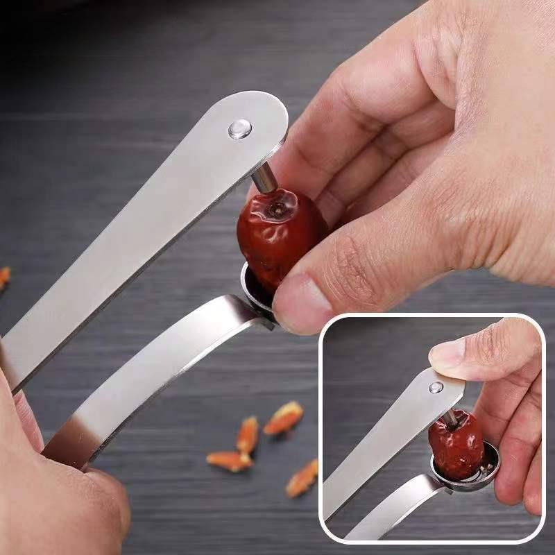 Инструмент для удаления косточек из вишневых фруктов, простой инструмент для удаления косточек из оливок, многофункциональный инструмент для удаления косточек из красных фиников, приспособление для извлечения косточек из вишни
