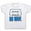 Андеграундная арт-сцена No Wave Ретро-слоган Современные Дети Детская Футболка