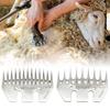 13 зубчатых лезвий для стрижки овец, сменный триммер для животных, для стрижки коз, ягнят, лам, альпак