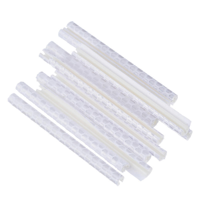 Светоотражающая трубка для велосипеда, 12 шт., обод колеса для езды на горном велосипеде, крепление для спиц, зажим для трубки