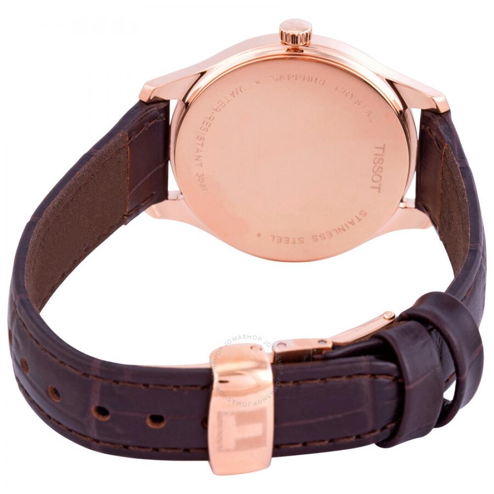 Tissot Женские кварцевые часы Tradition 5.5 с белым циферблатом T063.209.36.038.00