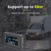 Excellent Car TPMS Easy Installation LCD Display Solar Power