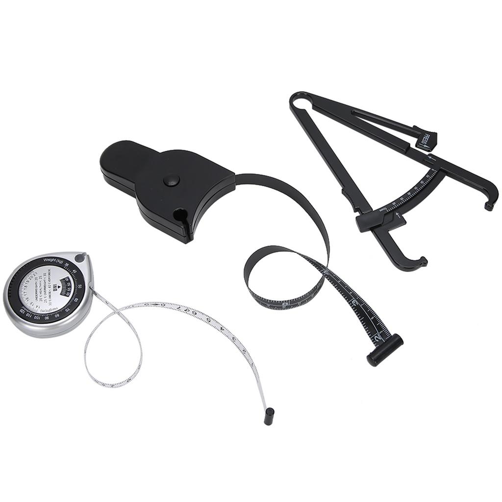 Fat Caliper Body Measuring Ruler Measure Tape for Waist Leg Arm Measurement Tools