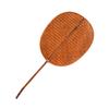 Handmade Bamboo Woven Fan Retro Hand Cranked Fan Chinese Style Circular Fan  Photography Prop