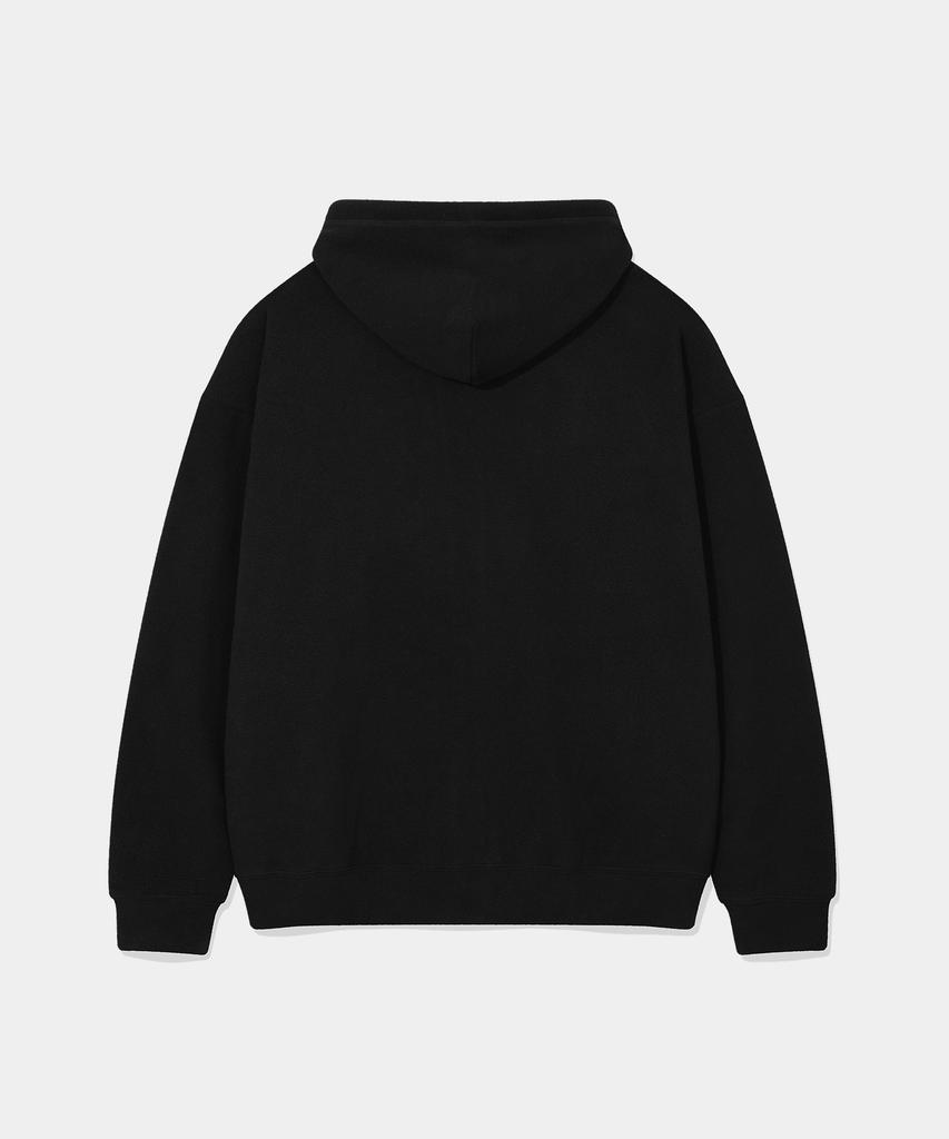 Dolphin Wave Apparel [Набор] Толстовка с молнией из флиса с вышивкой в виде дельфина и брюки на шнурке Черный