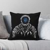 Lost In Space Robot Blue Square Pillowcase Polyester Linen Velvet Pattern Zip Decorative Throw Pillow Case Car Cushion Cover