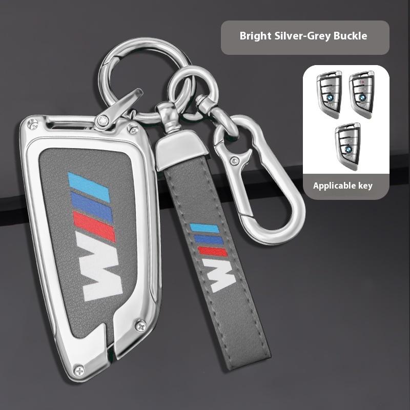 Car Zinc Alloy Key Case Cover For BMW 1 3 5 7 Series X1 X3 X5 X4 E39 E46 E60 E70 E90 F15 F10 F20 F30 G20 G30 M3 M4 Car Key Shell yshk28