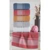 Leila Extra Yumuşak 50x85cm 5'li El Ve Yüz Havlu Seti | Pamuklu