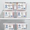 Японские антибактериальные пакеты для заморозки продуктов