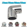 22/25/30/32mm 90 Degree Pipe Elbow Polished 2-way Pipe Connector Elbow For Clothes Shops Home Marine Yacht Accessories
