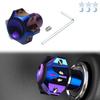 Модификация электромобиля, мотоцикла, титановая горящая головка ключа, ювелирный ключ, эмбрион, модификация электромобиля, титановая горящая синяя головка ключа