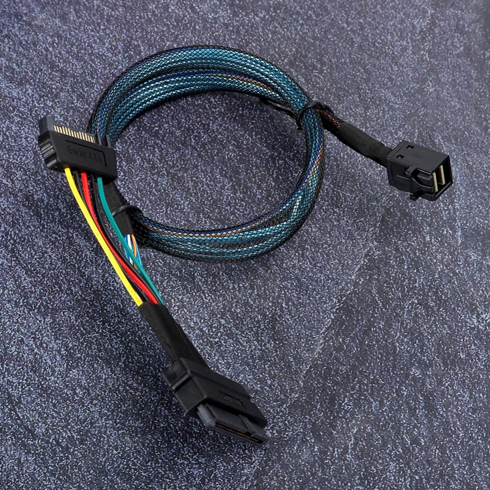 50cm SFF8643 to SFF8639 Cable High Speed Server Connector Cable Mini SAS Cable  Mini Server Setup
