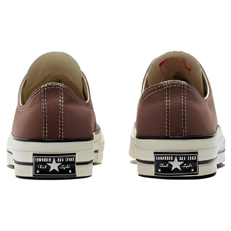 Converse Коричневые кроссовки унисекс Chuck 70 Low Squirrel Friend Egret Black A02768C