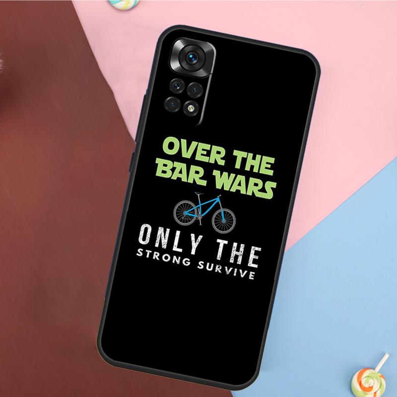 Чехол для Xiaomi Redmi Note 13 Pro 14 12 11 9 10 9S 10S 11S 12S Redmi 14C 10C 12C 13C с рисунком Горный Велосипед Велоспорт Тренажерный Зал