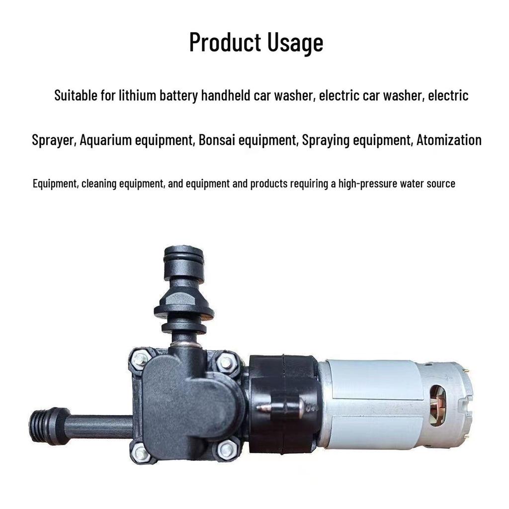 21V Lithium Battery High-Pressure Water Gun Pump Accessory