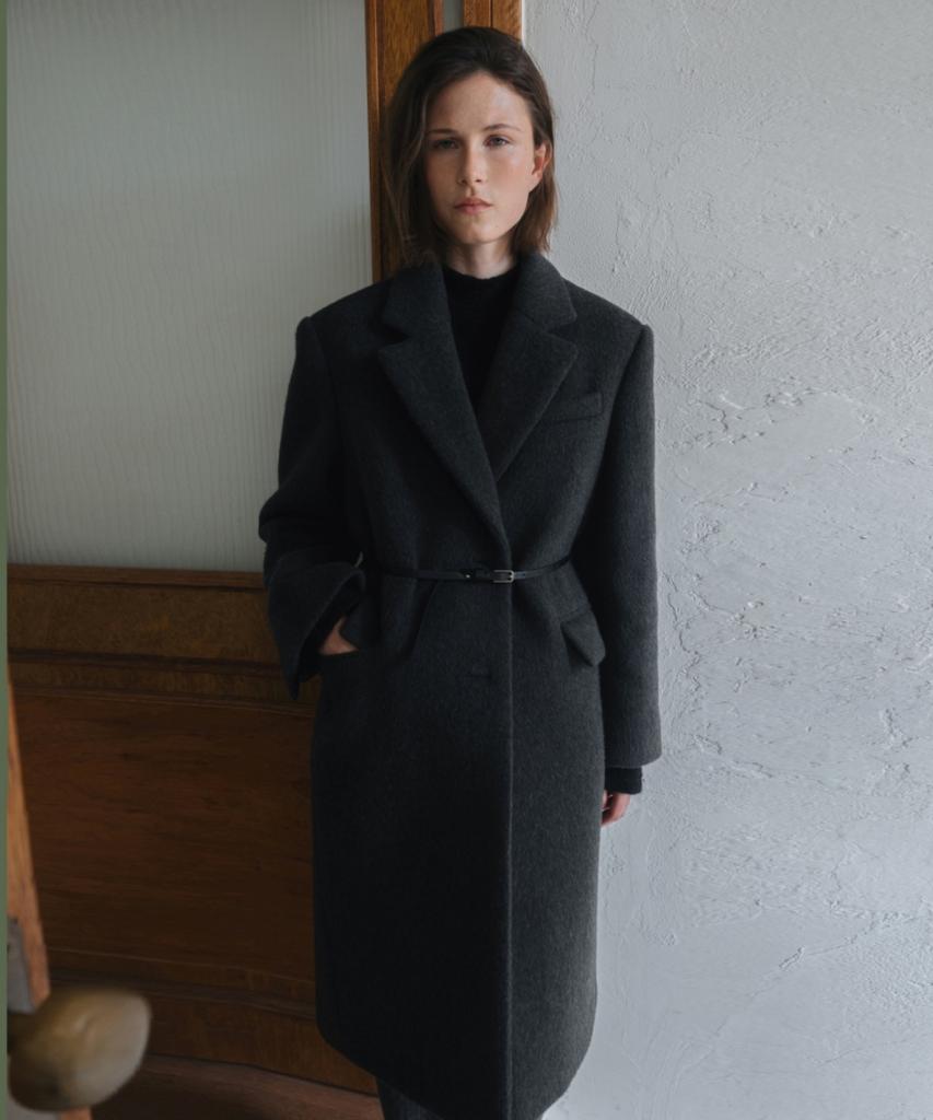 Unnout Fox Neat Single Coat Charcoal