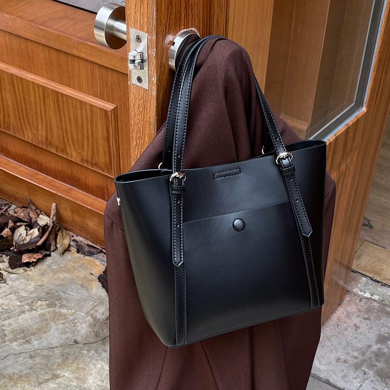 Женская сумка из натуральной кожи, небольшая, в стиле люкс, простая, повседневная, через плечо