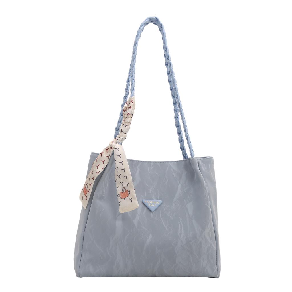 Новая корейская версия, простая текстура, модная и повседневная, летняя, красивая сумка-тоут на одно плечо