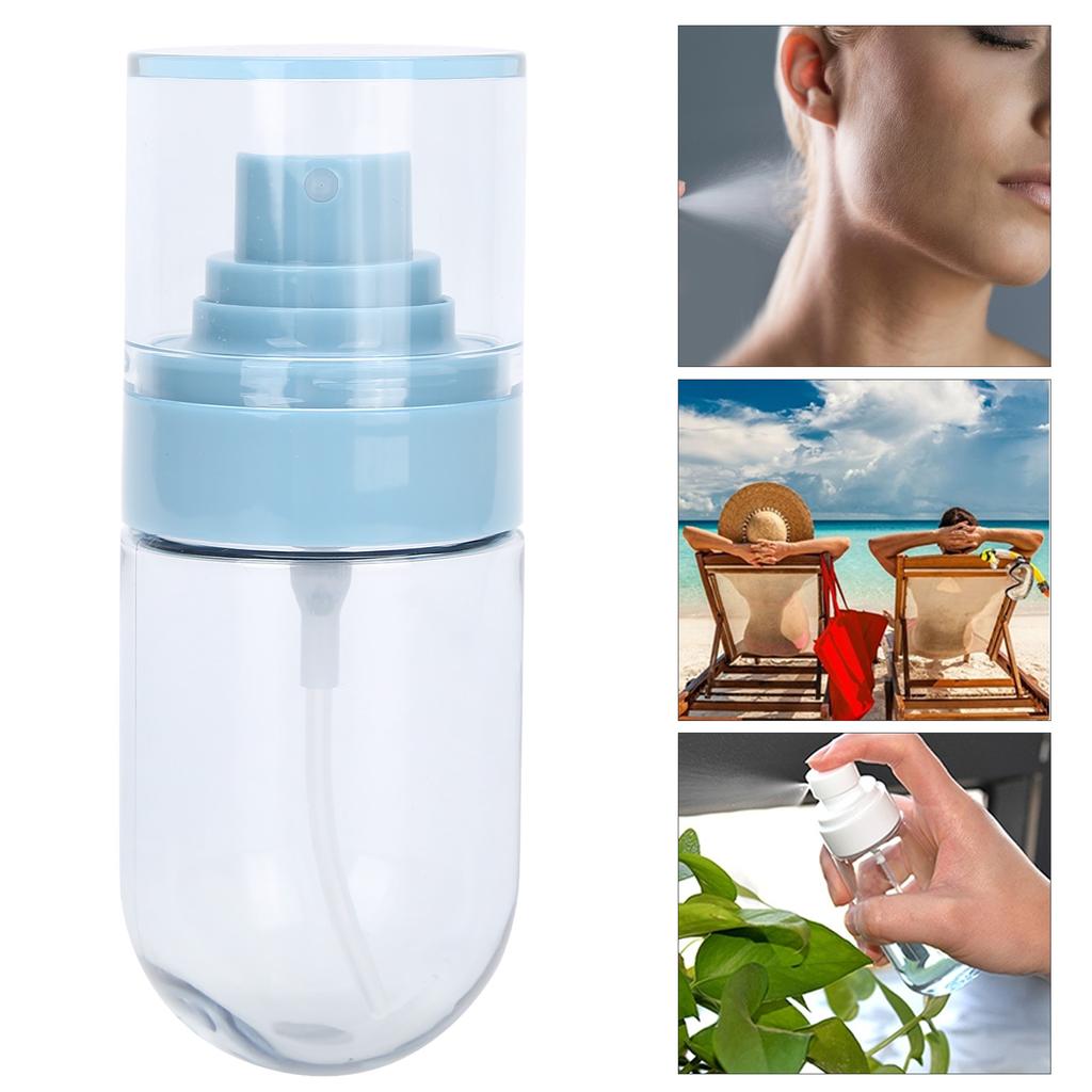 50 мл Пустая Дорожная Бутылка-Спрей Портативная Многоразовая Бутылка-Спрей с Помпой Контейнер для Косметики