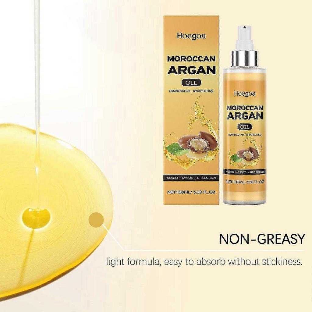 Hoegoa Nut Oil Hair Care Essence Care Dry Hair Hydrating Smooth Improve Hair Care Essence Oil