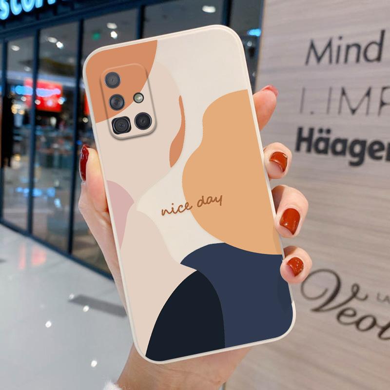 Чехол для Samsung A51 A71 A32 A52 A50 A12 A31 A30S A50S A21S, чехол Samsung Galaxy S21 S22 Ultra Plus A 32 12 A52S A33 Etui
