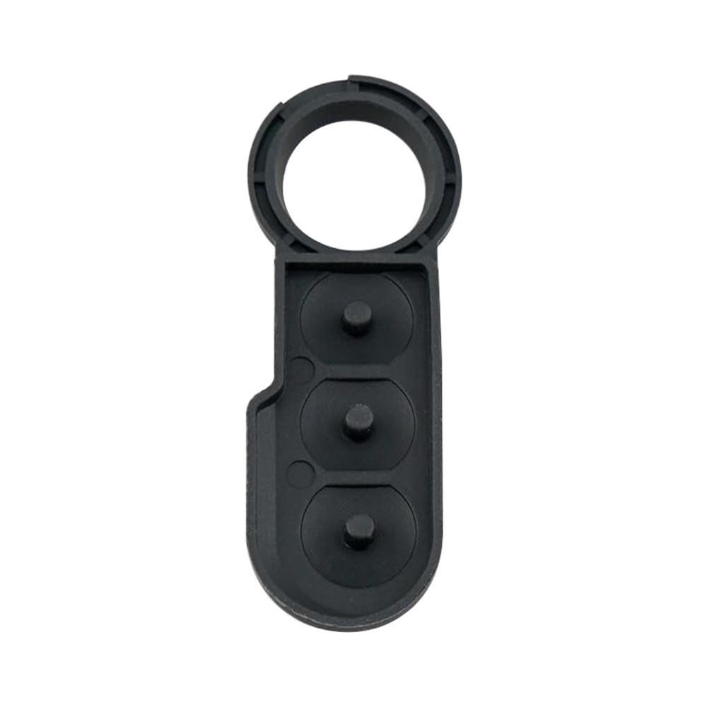3-Button Remote Key Fob Rubber Key Pads For Fiat 500 500L 500X 2007-2020