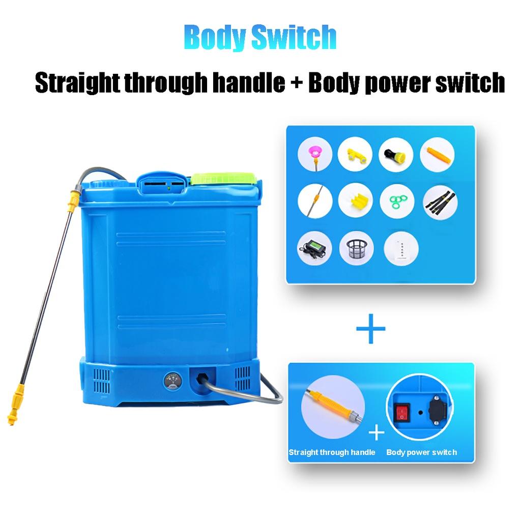 Электрический опрыскиватель 220 В, интеллектуальный сельскохозяйственный дозатор пестицидов, садовое оборудование, перезаряжаемая свинцово-кислотная батарея 20 л
