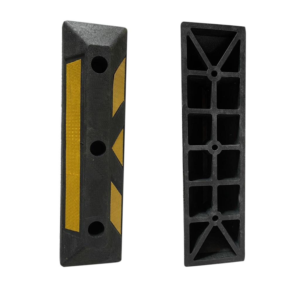 Резиновые парковочные упоры для колес автомобиля для гаражного пола, для грузовиков, прицепов, вилочных погрузчиков, для парковочных полос, гаражей, парковок