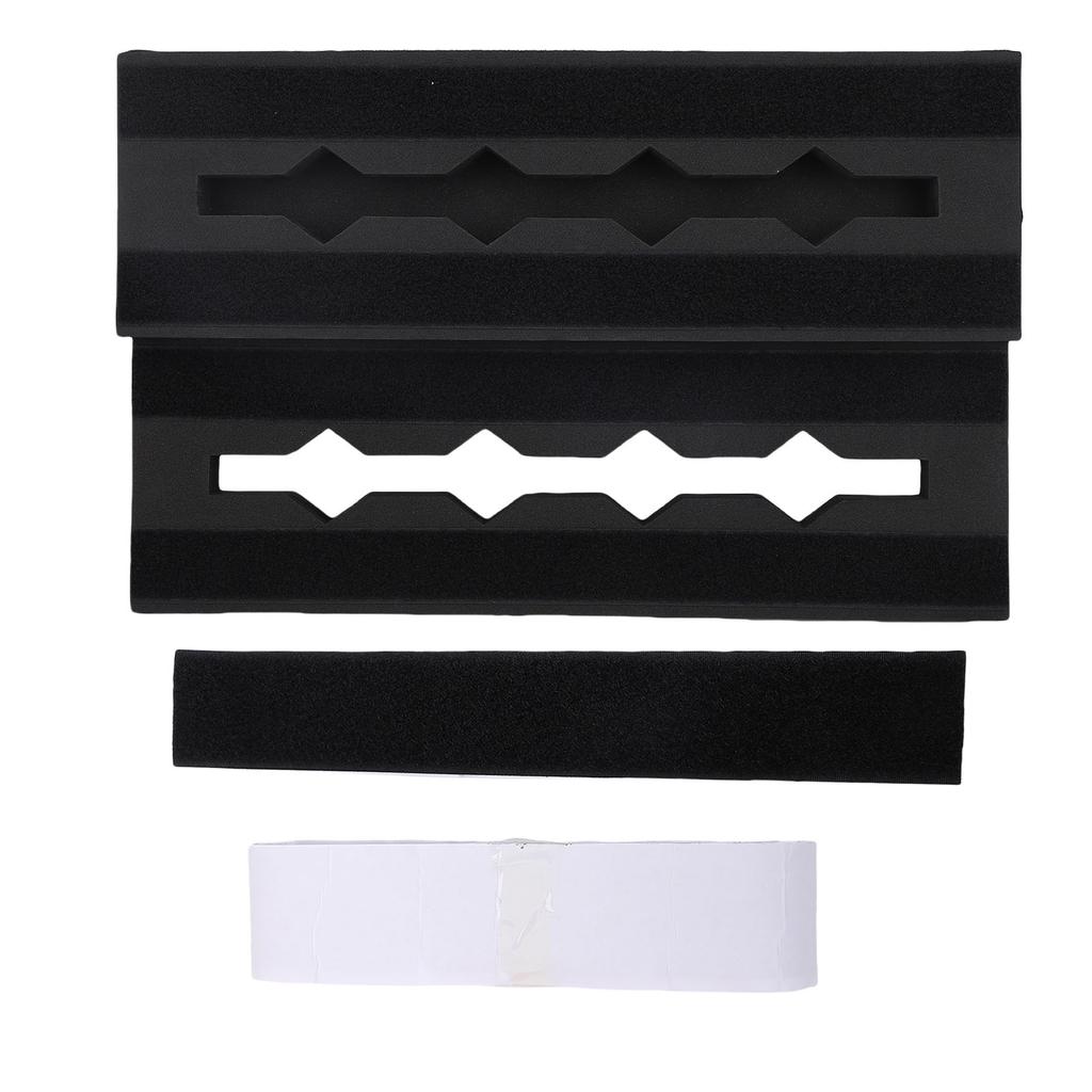 Guitar Pedal Board EVA Anti Slip Portable Modular Guitar Effects Pedalboard Support for 6 to 10 Effect Pedals
