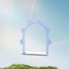Parrot Swing Hanging Toy Chewing Perch Cage Accessory for Black Small Sized Birds Tiger
