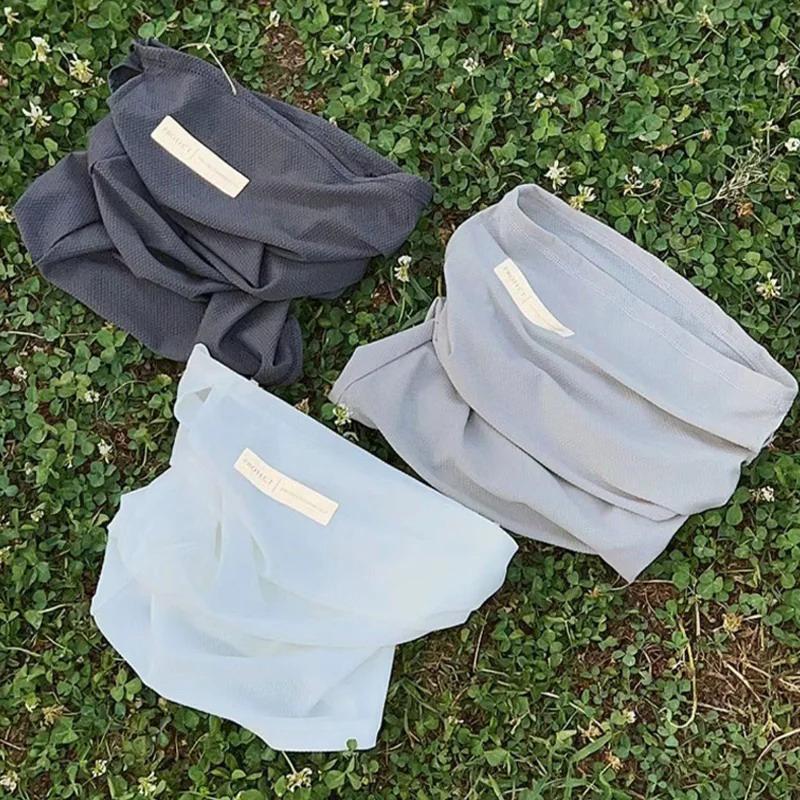 Летняя маска Ice Silk Sunscreen для мужчин и женщин, для езды на велосипеде, для лица, однотонная повязка на шею, защита от ультрафиолета, бандана для ушей, шарф