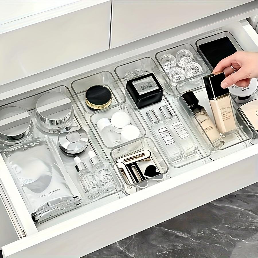 Коробка для хранения косметики и канцелярских принадлежностей, Подходит для макияжа, Офисных принадлежностей, Домашнего хранения, Органайзер для стола и ящиков для домашнего хранения