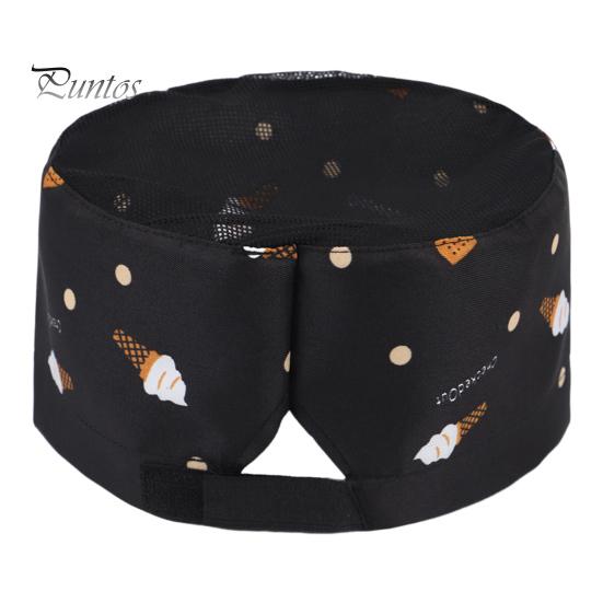 Поварской колпак унисекс для кухни, колпак для ресторана отеля, колпак повара с хорошей воздухопроницаемостью, полый сетчатый верх, рабочая кепка официанта, колпак для повара, мастерская, заводская кепка