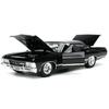 Реплика автомобиля Supernatural Chevy Impala Sport Sedan + набор фигурок Винчестеров Дина - - - Ocio Stock