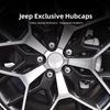 4Pcs Original Car Wheel Center Hub Cap Cover For Jeep Renegade Compass Grand Cherokee Wrangler jk Gladiator Patriot Liberty QTMYN1