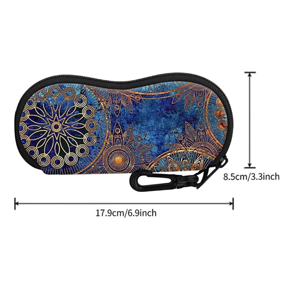 Protective Cover Reading Eyewear Case Zipper Wallet Eyewear Protector Men Women