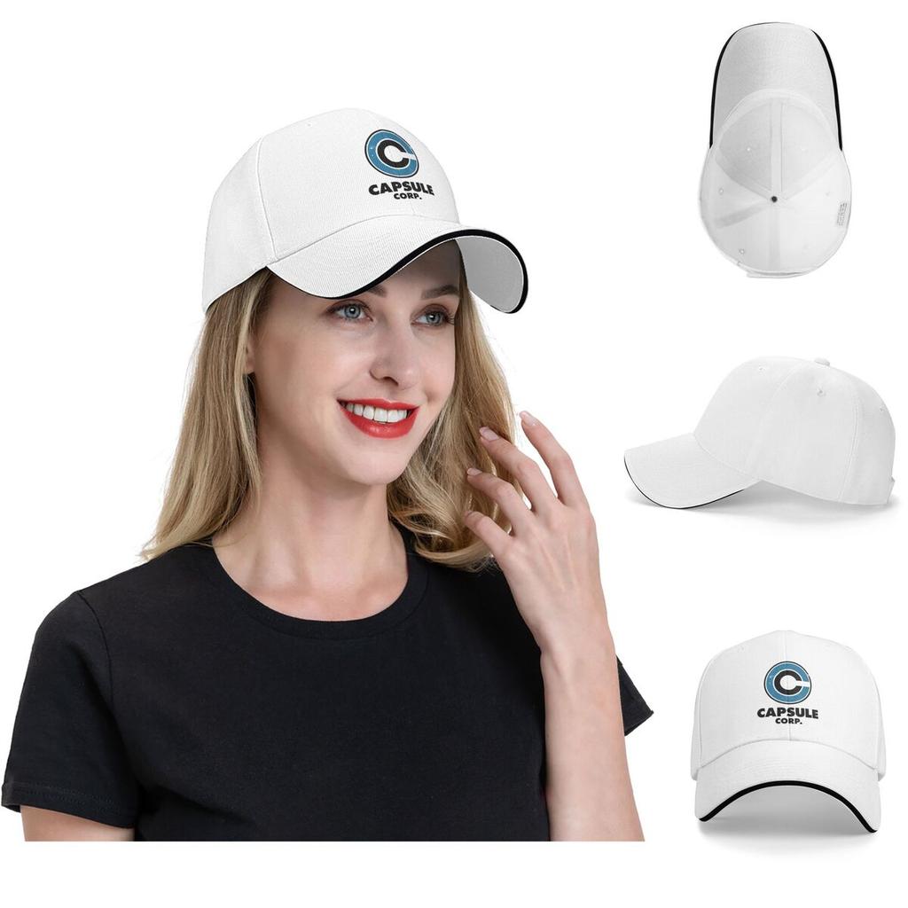 Кепки с логотипом Capsule Corp, Бейсболки Snapback, Дышащие, Повседневные, Кепки-тракеры, Для улицы, Для мужчин и женщин