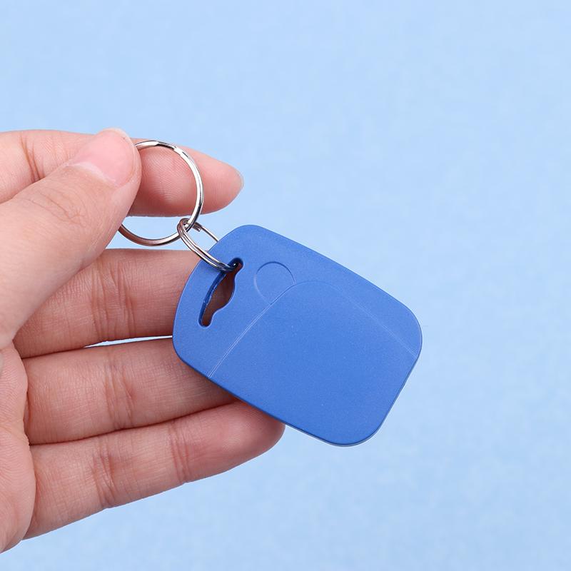 IC + ID RFID Двойные 125 кГц и 13,56 МГц Брелоки Em4100 S50 Чип Смарт-карта Токен Кольцо-брелок Контроль доступа