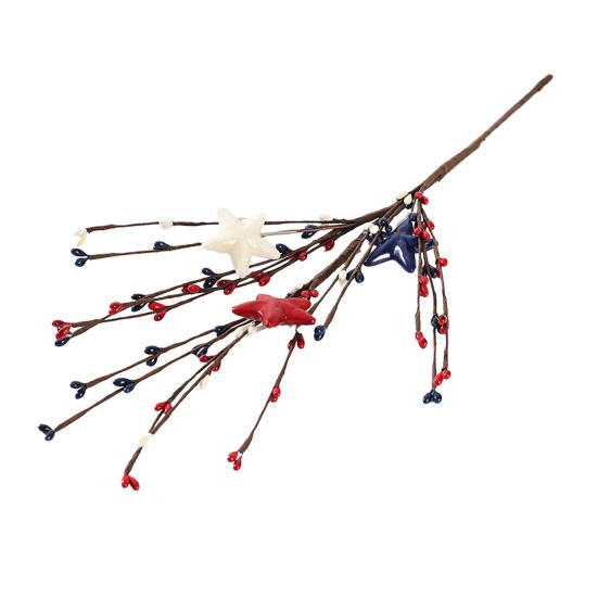 Искусственный стебель цветка тюльпана, ягодные пики в форме сердца для Дня святого Валентина, годовщины, цветочных букетов, свадьбы, домашнего декора