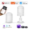 ZigBee Tuya Smart PIR датчик движения Детектор беспроводной индукции движения человеческого тела Домашняя сигнализация Работает с Alexa Google Assistant