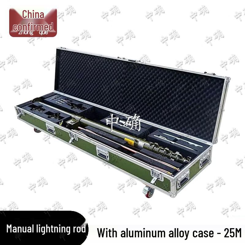 Zhongque Portable Manual Lifting Telescopic Lightning Arrester