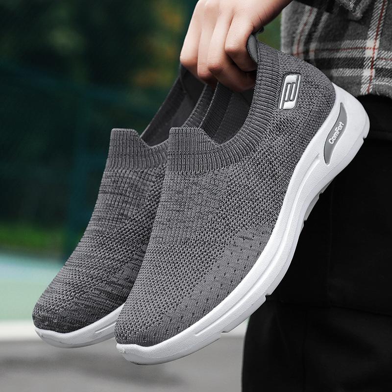 Shoes Men's Shoes Casual Shoes Flying Weaving Breathable Not Stinky Feet