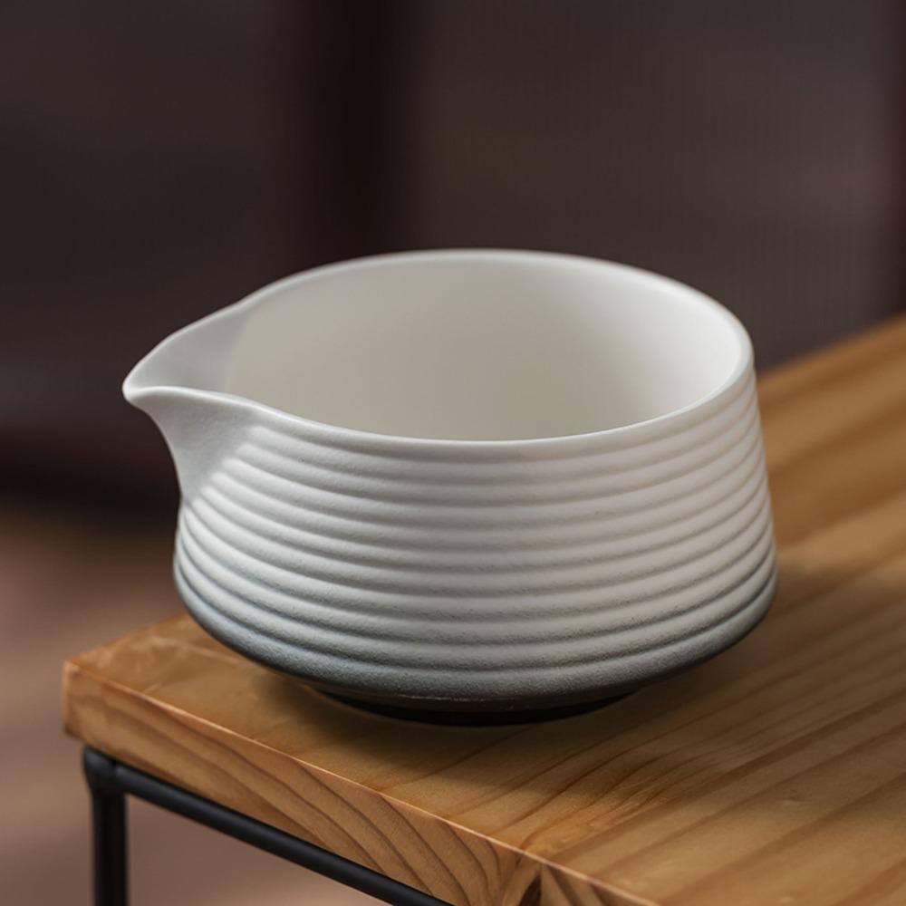 Gradient Color Matcha Bowl Ceramic Japanese Tea Cup New Matcha Whisk Holder Tea Lovers