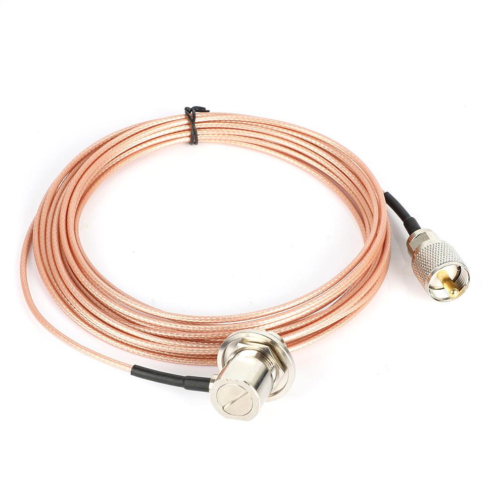 SC-316 2-метровый удлинительный кабель PL-259 SO-239 для Kenwood Для Yaesu FT-1802 FT-1807 Радиостанции Антенны