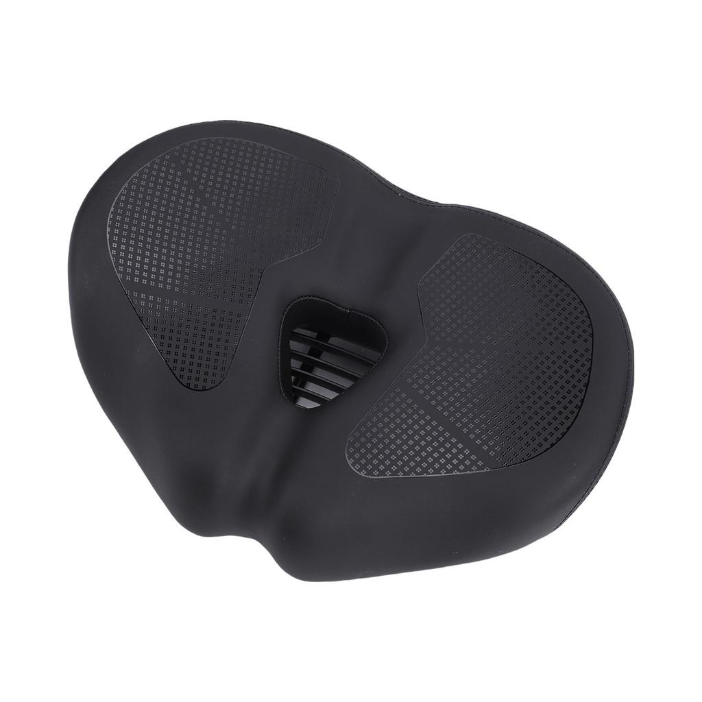 Bike Seat Cushion Enlarged and Thickened Waterproofing Foldable Comfortable Wide Bike Saddle for Cycling