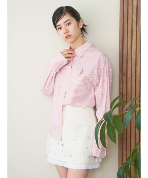 Lily Brown LilyBear Classic Shirt LWFB251069 Pink Women's