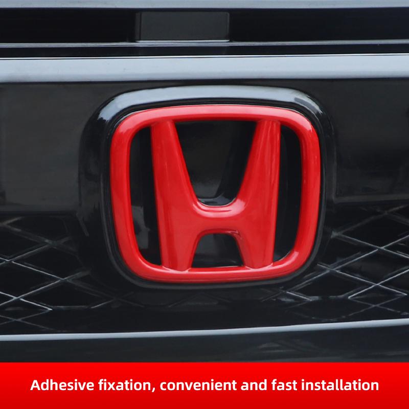 2 шт. Автомобильная передняя решетка багажника значок для Honda Civic Accord 8-го 9-го 9,5-го 10-го поколения задний значок багажника логотип авто передний задний