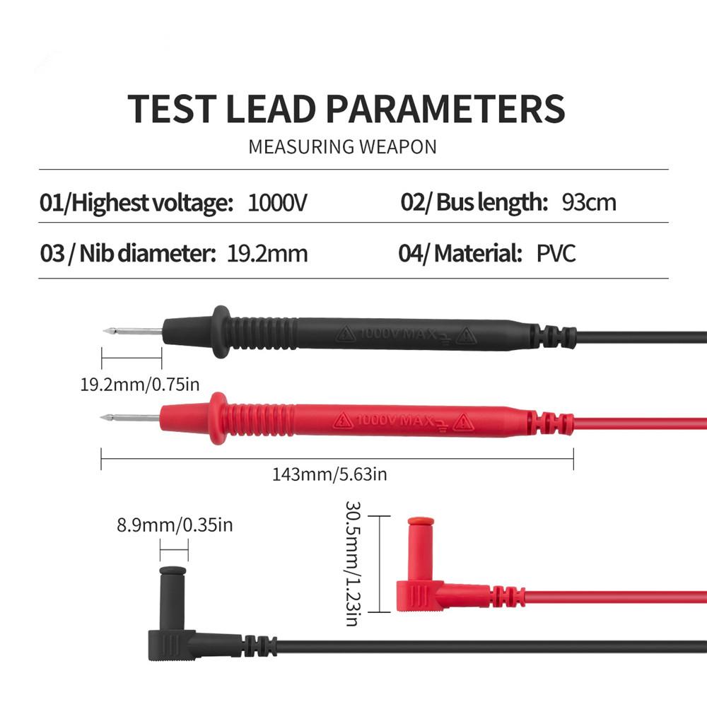 Ручной ЖК-цифровой токоизмерительные клещи Мультиметр AC DC Вольт Ампер Ом Емкость Тестер ABS