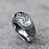2026 NEW Men's 316L Stainless-steel Rings Vintage Lucifer Satan Punk Rock Personality Religion Jewelry Gift Free Shipping